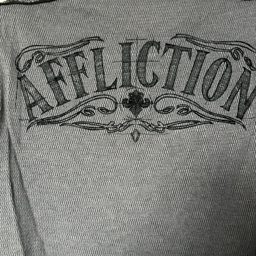 Affliction thermal gray and black - Picture 4 of 6